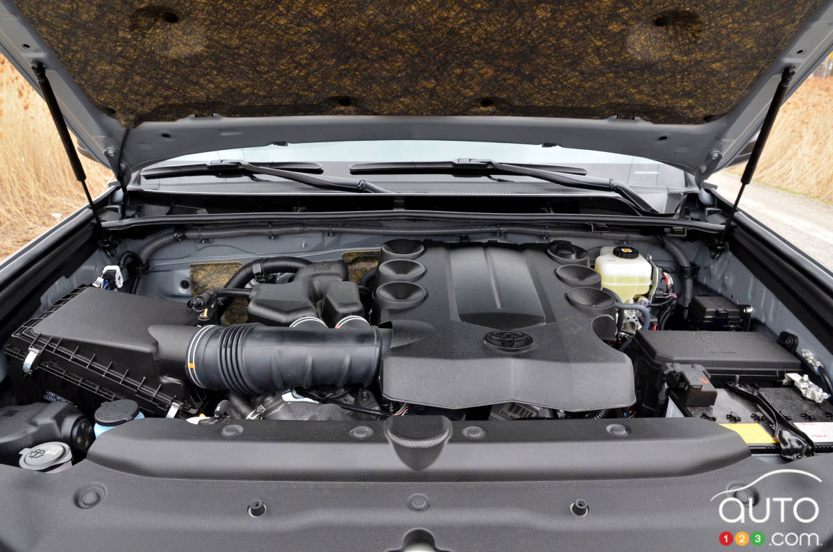 Toyota 4Runner Trail 2021, moteur